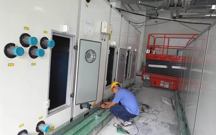 空調(diào)機(jī)組安裝